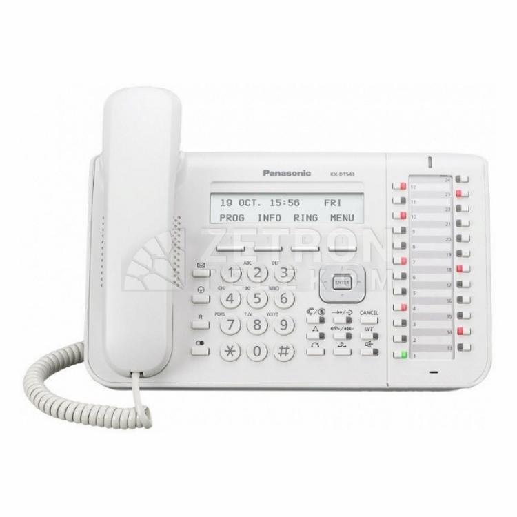 Panasonic KX-DT543 Белый | Системный телефон
